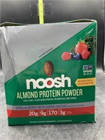 Almond protein powder vanilla berry with super