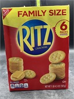 Family size ritz crackers- 6 individual packs