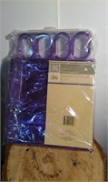 purple new in package Shower Curtain set