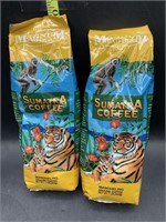 2 Sumatra ground coffee 16oz each