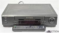 Sony Video Cassette Recorder SLV-679F w/ Remote
