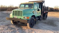 International 4700 DT466 Dump Truck,