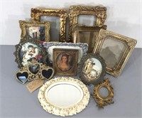 Small Picture Frames -12 Assorted Vintage