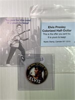 Elvis Presley Half Dollar Coin