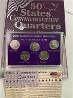 2001 Platinum PL Quarters