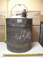 5 GAL GALVINIZED CAN W/ LIDS