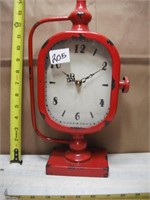 LARGE RED CLOCK