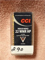 CCI 50 ROUNDS .22 MAXI-MAG HOLLOW POINT