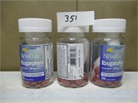 Ibuprofen - 200 mg - 3, 50 ct Bottles - Exp. 11/22