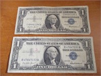 1957 -  $1 Silver Certificate - 2 times the Money