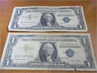 1957 B - $1 Silver Certificate - 2 times the Money
