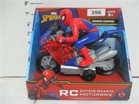 NIB - Marvel Spiderman RC Motorbike
