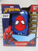 NIB - Marvel Spiderman/Venom RC Flip Car