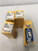 4 Hubbell Commercial 3 Way Switches