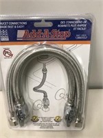 New Add A Stop Faucet Connections - 2 Per Pack