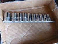 Snap-on 1/2" drive - 6 pt. shallow metric sockets