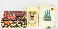 Lenox Mickey Figurine, Boyds Emerald City Box