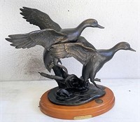 NWTF "Final Landing" bronze sculpture