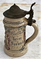Sample sized beer stein made in Germany with