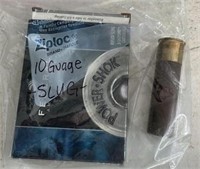 Box of 10 gauge slugs purchasing at your own risk