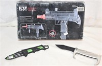 NEW AIRSOFT PISTOL & COMBAT KNIVES ! -A-7