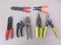 Tin Snips and Wire Strippers