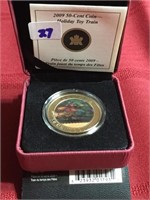 2009 .50 COIN - HOLIDAY TRAIN