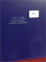 CAN. NAVY CENTENNIAL   -  1910-2010