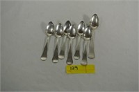 [C] ~ (Lot of 7) Coin Silver Spoons ~ 4.8 oz
