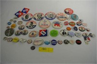 [C] ~ (Lot of 50) Political Buttons