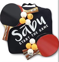 Ping Pong Paddles Balls Set: Table Tennis Paddle