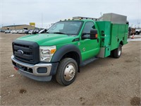 2013 FORD F-450 4X4 Utility / Service Truck
