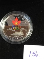 2004 STERLING SILVER LUCKY LOONIE