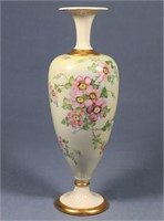 Lenox Belleek Floral Porcelain Vase, 12 1/2"