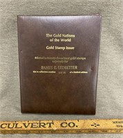 The Gold Nations of the World Gold Stamp Book