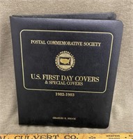 1982-1983 Us First Day Cover Stamp Book