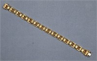 Vintage 14K Yellow Gold Link Bracelet