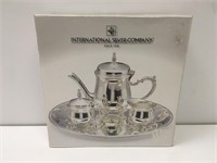 New ISC Silverplated Tea / Coffee Set