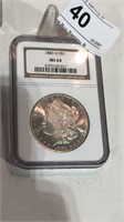 1883 O Morgan Silver $1 Dollar Coin NGC MS64
