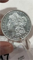 1898 P Morgan Silver $1 Dollar Coin