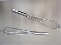 18'' Stainless Piano Whip / Whisk x 2
