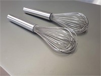10'' Stainless Piano Whip / Whisk x2