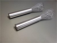10'' Stainless Piano Whip / Whisk x2