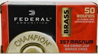 50 Rounds Of .357 Mag & .38 SPL Ammunition