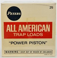 Collectors Box Of 25 Rds Peters All American 12 Ga