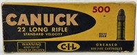 Collectors Box of 500 Rds Canuck .22 LR Ammunition