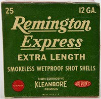 Collectors Box of 25 Rds Remington Express 12 Ga
