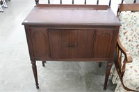 ANTIQUE CABINET 34"X18"25"