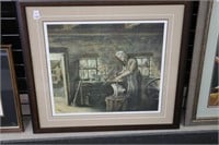 PETER ROBSON "THE BLACKSMITH" SIGNED PROOF PRINT