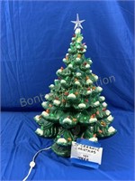 24" CERAMIC CHRISTMAS TREE